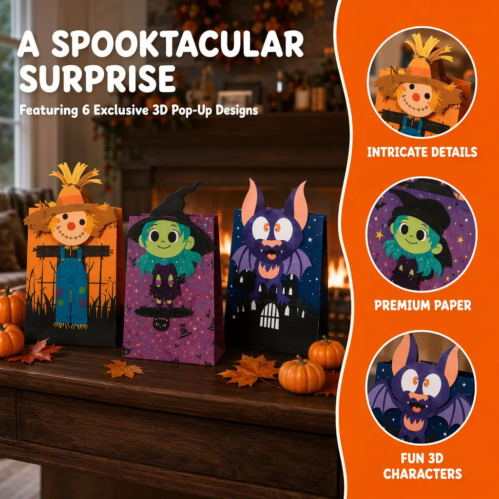 🎃🎃🎃 Halloween Party Favor Bags👻👻👻