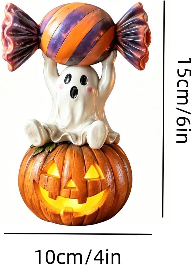 🎃🎃🎃Halloween Ghost Pumpkin Figurine🔥🔥🔥