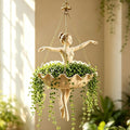 🎁🎁Ballet Dancer Hanging Planter Decorative Hanging Flower Pot🎁🎁