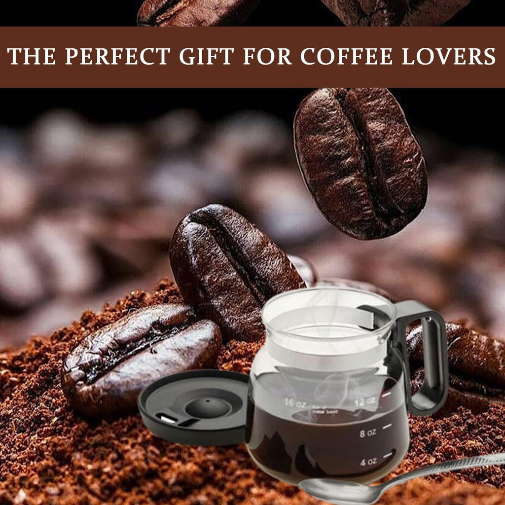 16 Oz Coffee Pot Mug With Spill Proof Lid, Novelty Coffee Mugs, Mini Novelty Funny Coffee Mug For Friends Coworkers Office Gift Men And Women